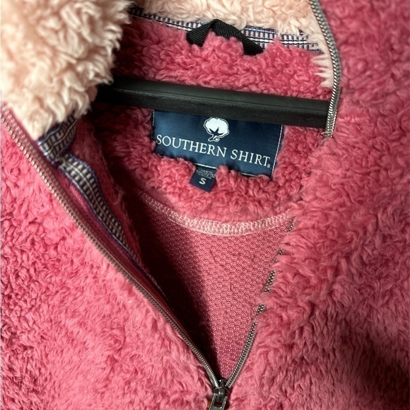 The Southern Shirt Co. Women’s Heather Sherpa Pullover w/Pockets Size: Small - Picture 3 of 4
